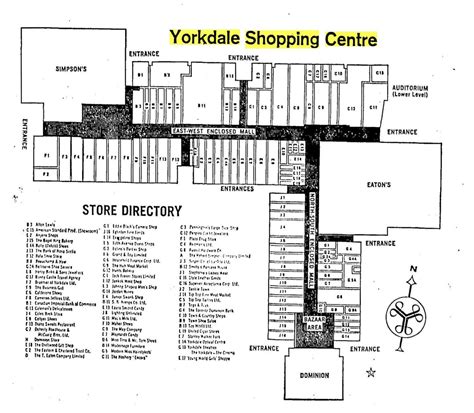 yorkdale store directory